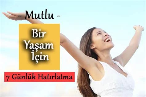 Mutlu Yaşam için Günlük Ritüeller